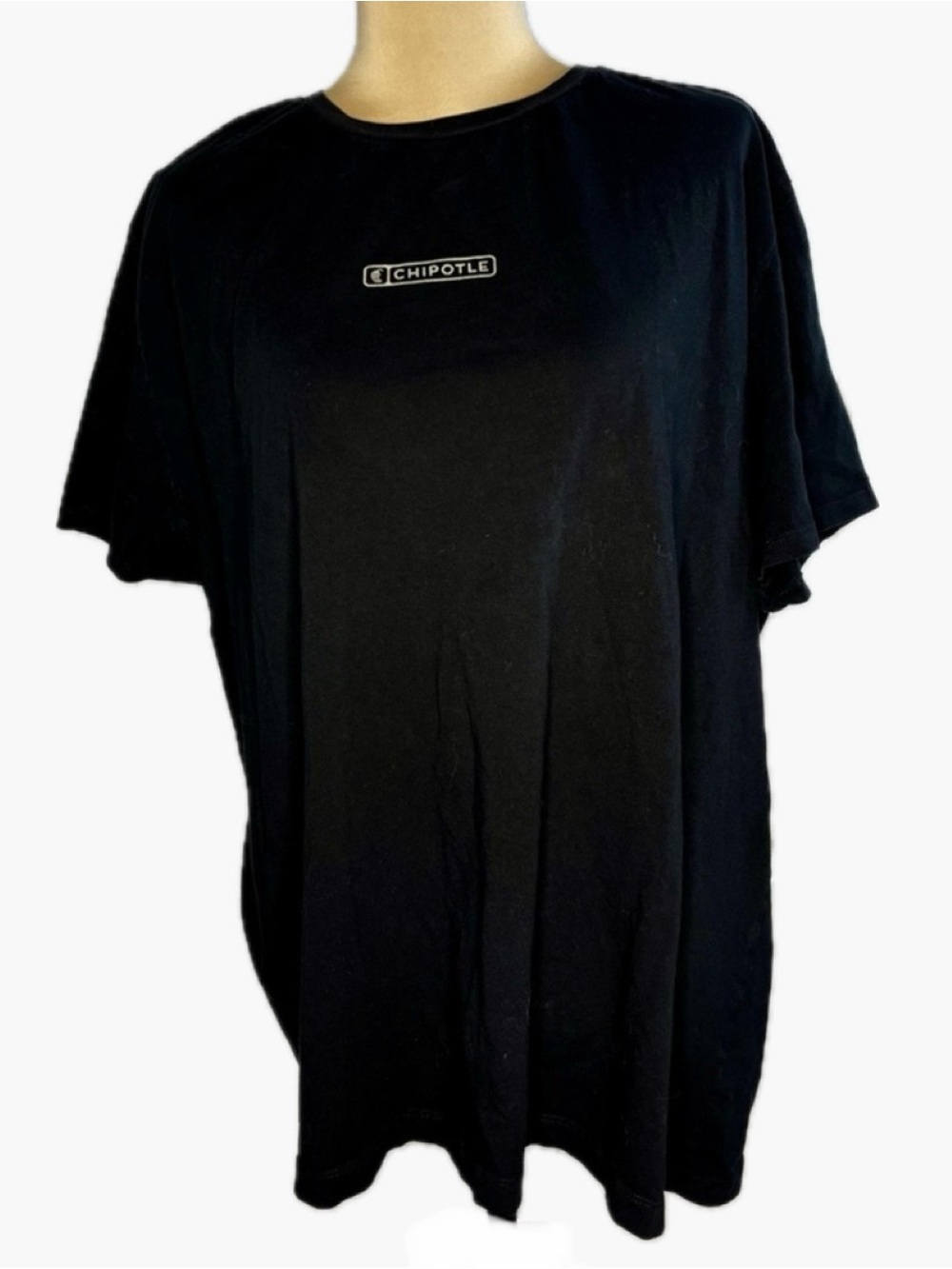 Loomstate Black Short Sleeve Tee Chipotle “as real as it gets” unisex 2X